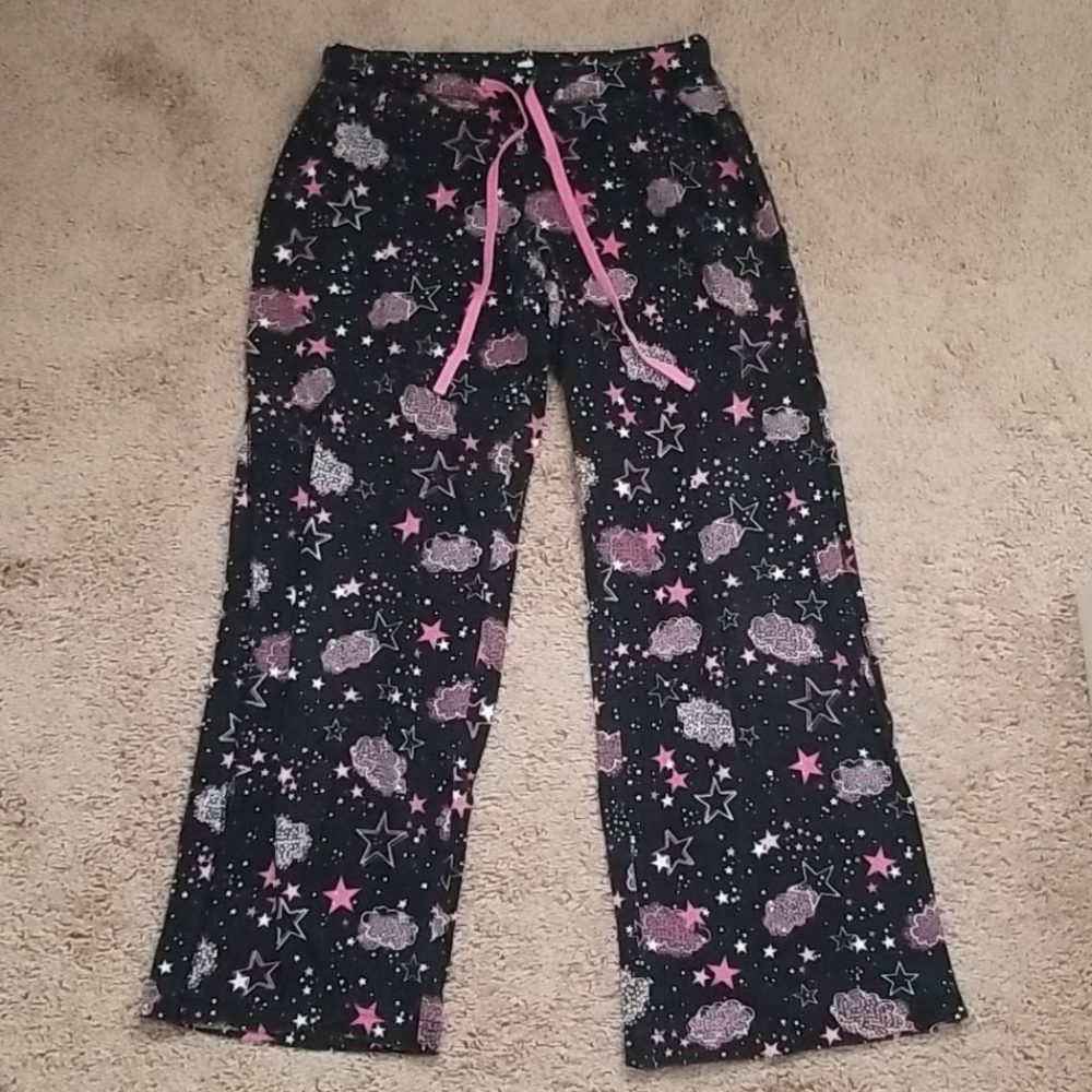 Juniors SweetTART stars and clouds pajama pants